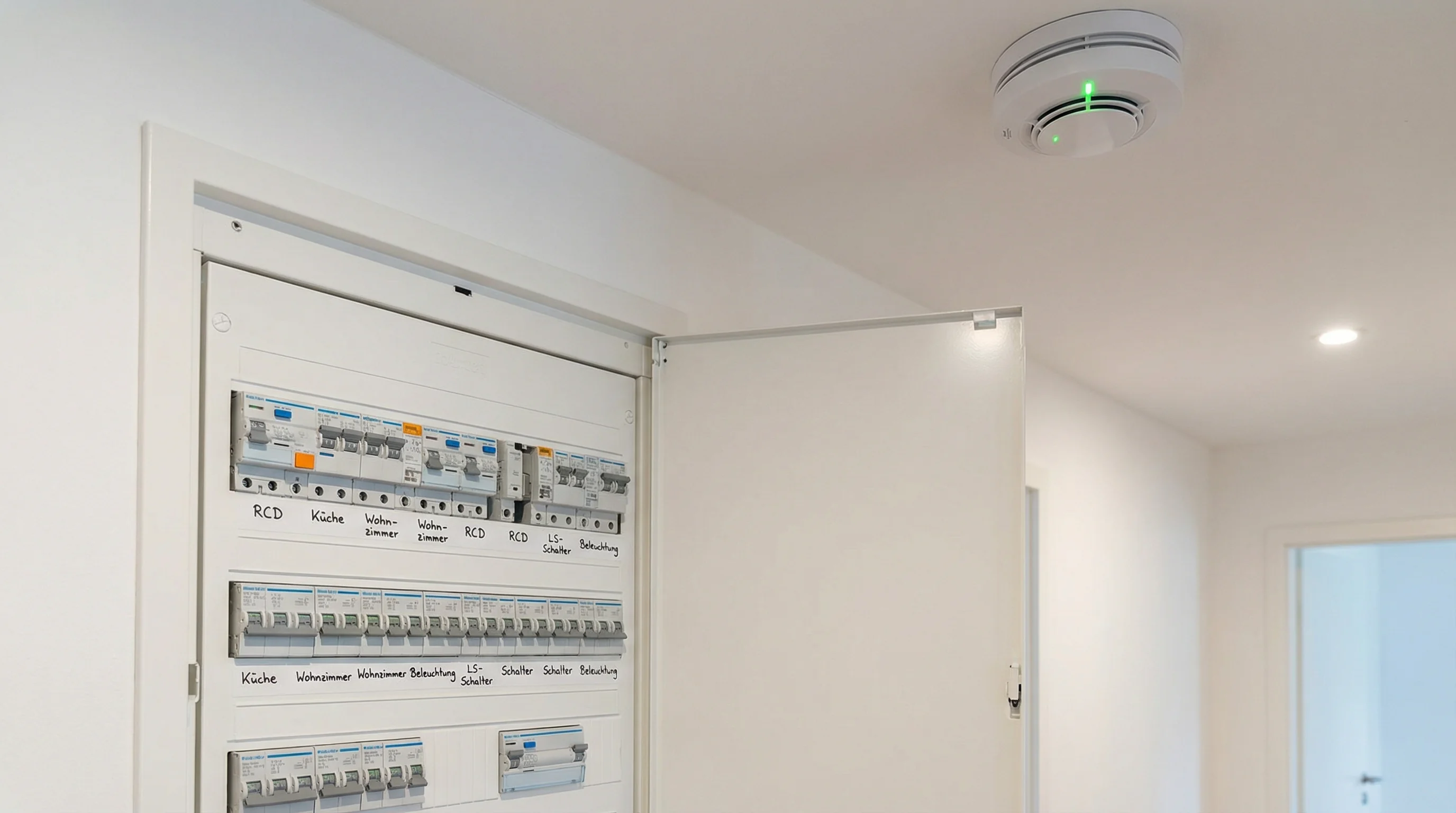 Brandschutz durch Elektrik: RCD & Verkabelung