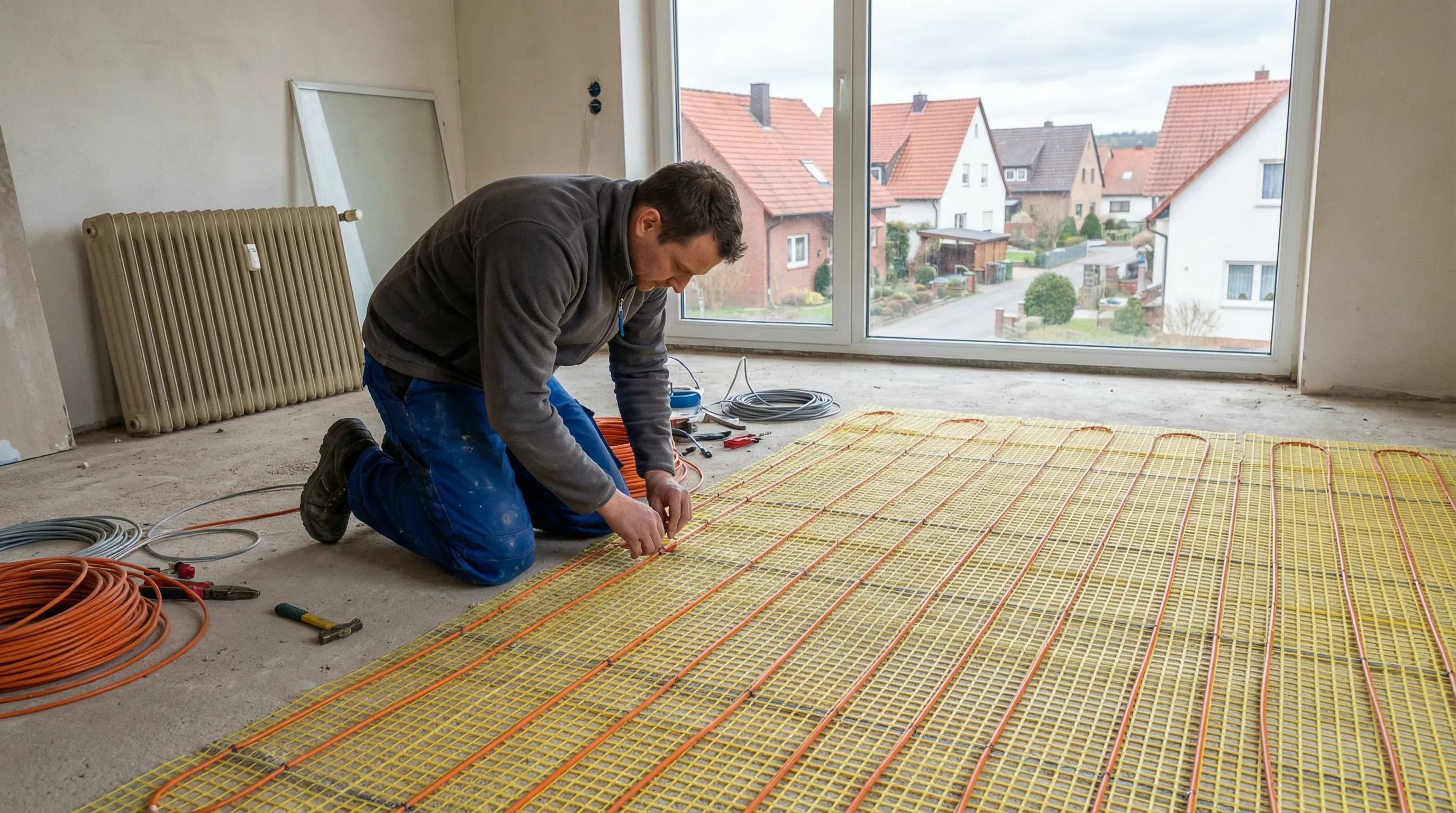 Elektrische Fußbodenheizung: Kosten & Vorteile