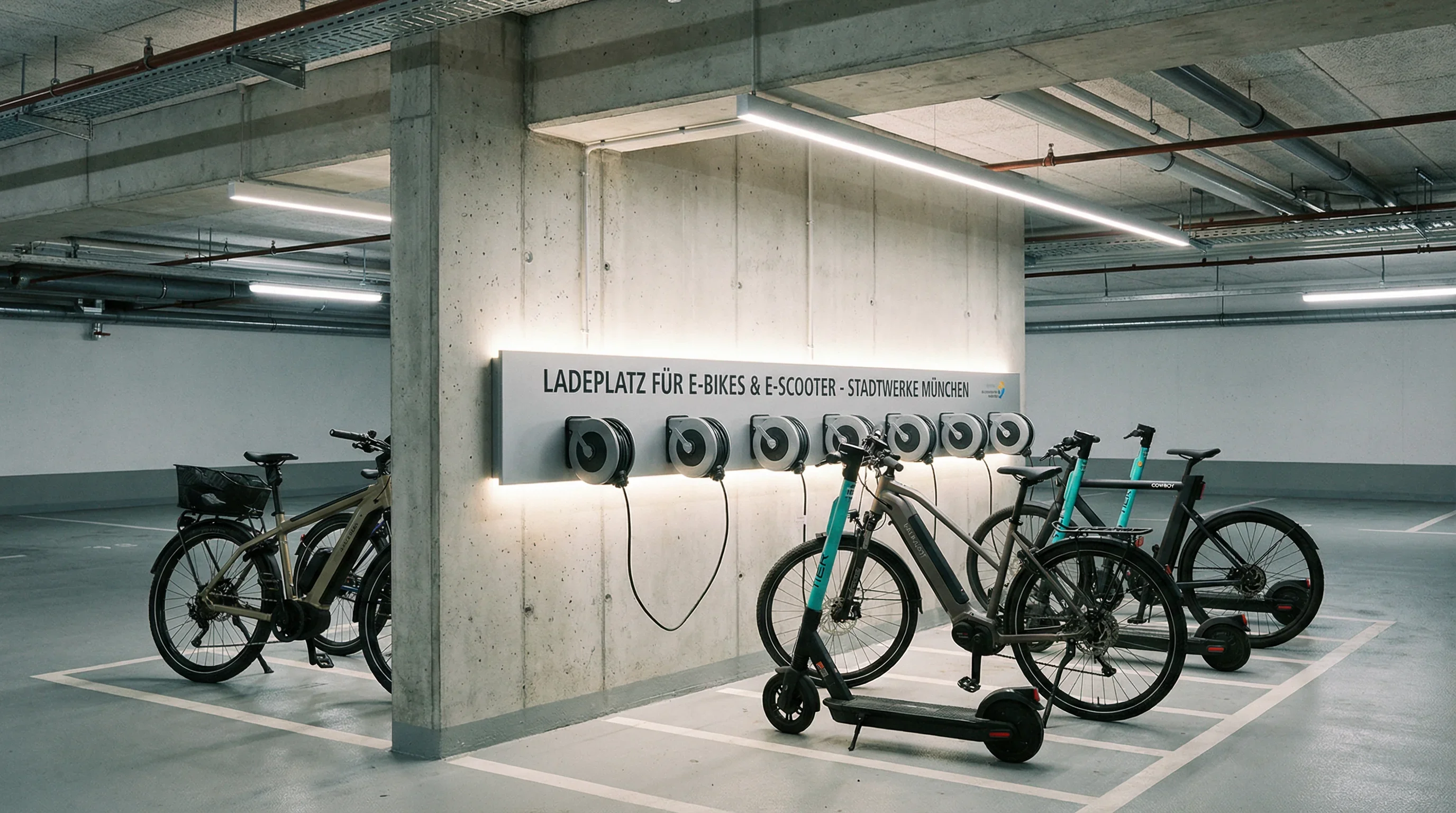 E-Bike Ladestation im Mehrfamilienhaus