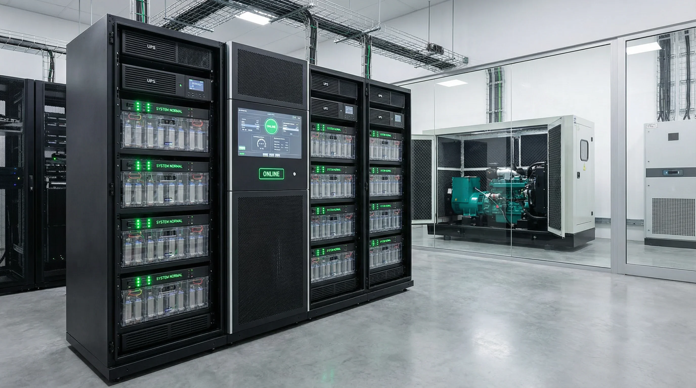 Notstromaggregat & USV: Stromversorgung sichern