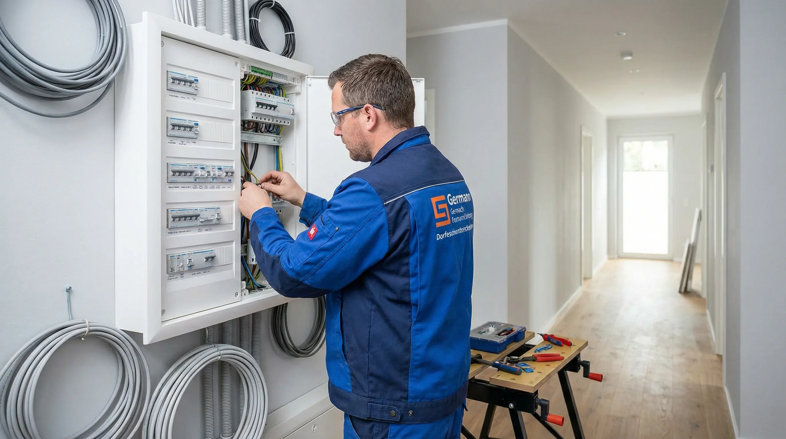 Sicherungskasten mit FI-Schalter